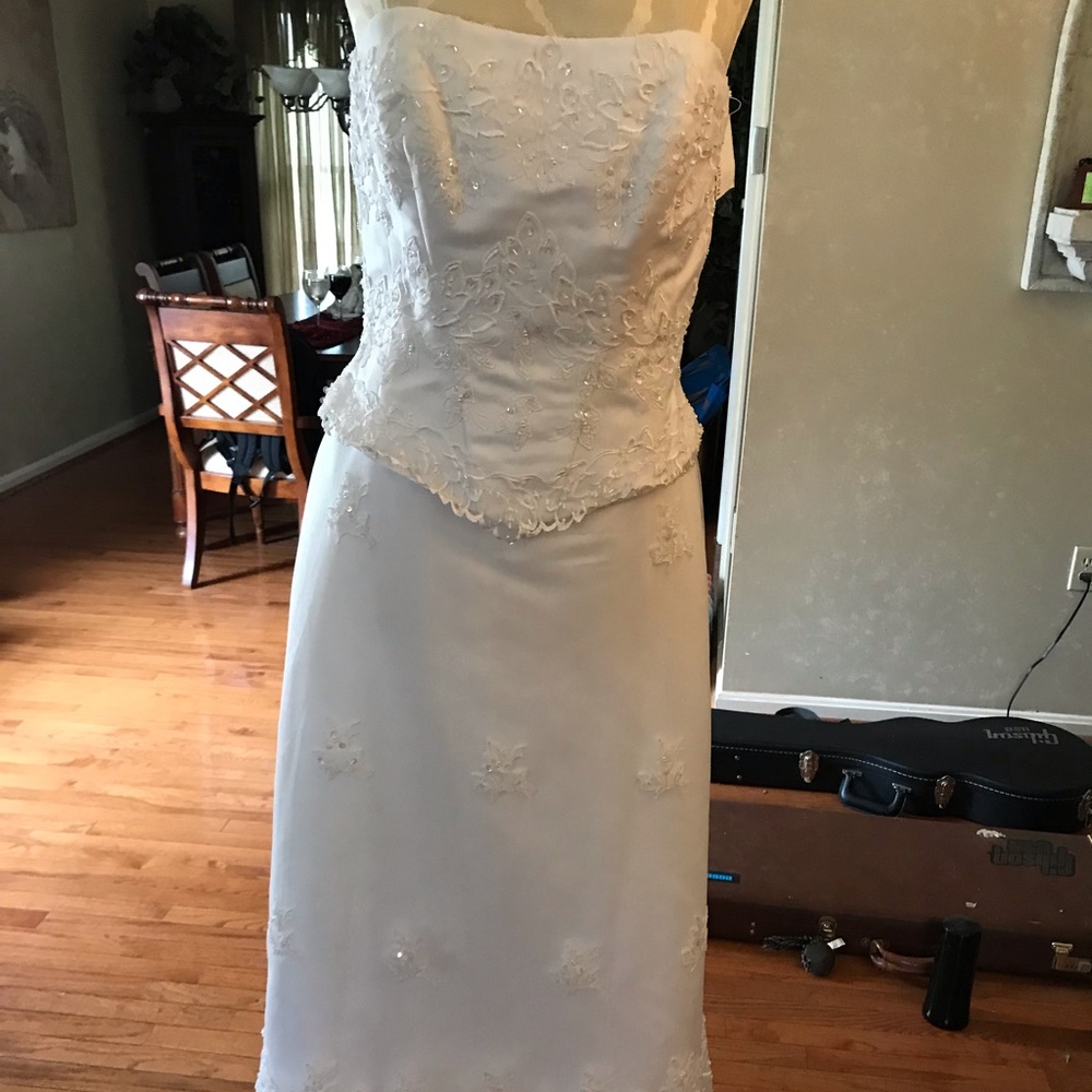 David’s Bridal wedding dress
